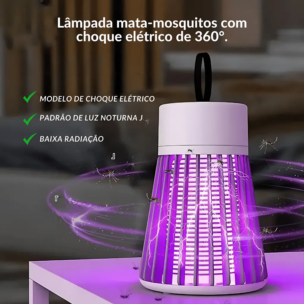 Lâmpada-Elétrica-Mata-Mosquitos-USB-choque-elétrico-360